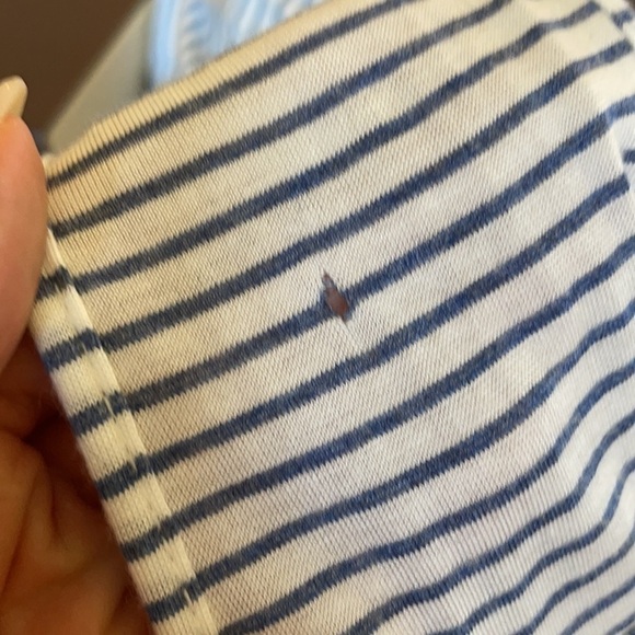 Eberjey Light Blue & White Stripe Maxi Dress - Picture 3 of 10